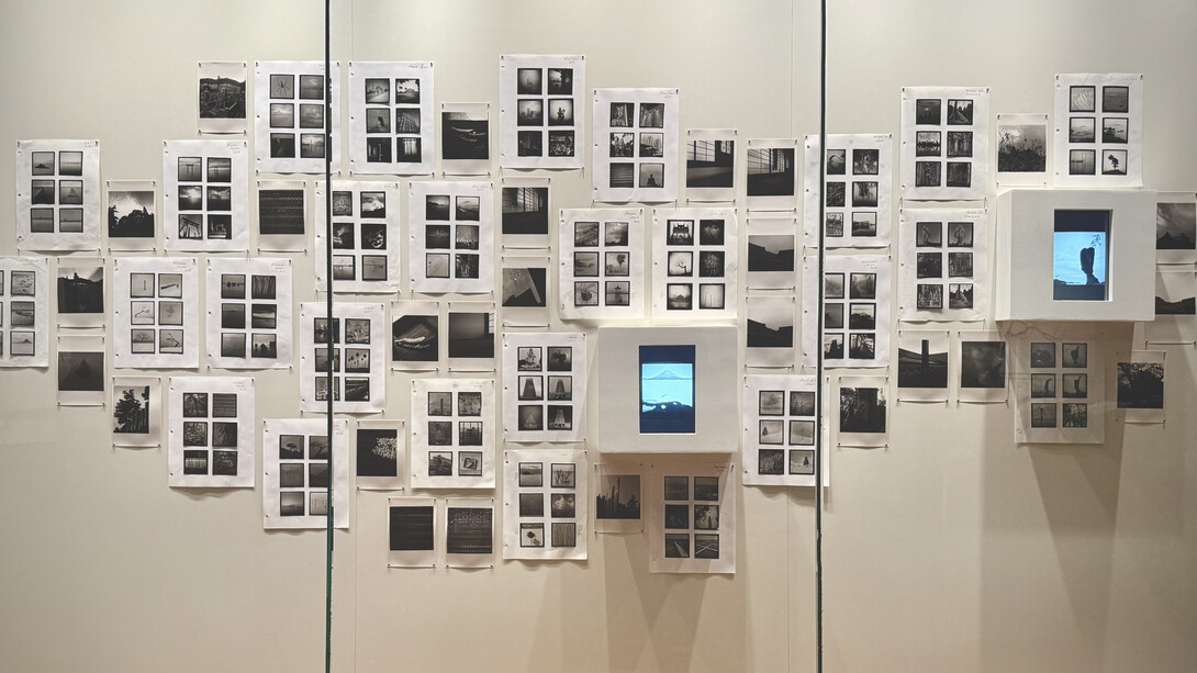 Michael Kenna, Silver haikus, Asia photographed, exhibition view. Courtesy of Guimet Museum