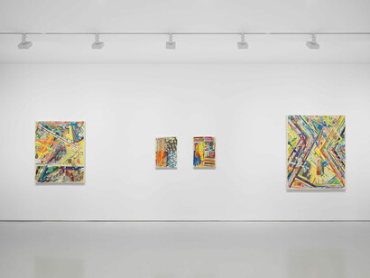 Franklin Evans, Someofsomeofall, exhibition view. Courtesy of Miles McEnery Gallery