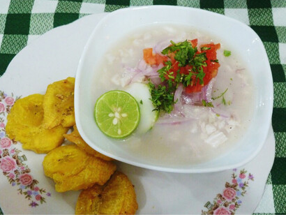 Ceviches aux crevettes. Photographie Alison Rouzières, 2014