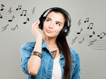 Listening to music through headphones can trigger earworms, where melodies continue playing in the mind long after the song has ende