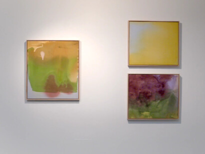 Rachelle Lawler, Call me when we land, exhibition view. Courtesy of Olsen Gallery