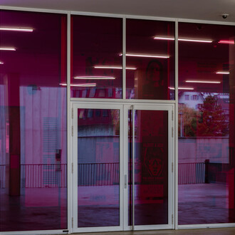 Linda Semadeni, Screen recordings, exhibition view. Courtesy of Migros Museum