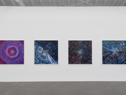 Lia Halloran, Night watch, exhibition view. Courtesy of Luis De Jesus Los Angeles