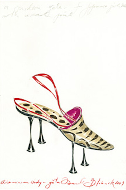 Manolo Blahnik. Courtesy of The State Hermitage Museum