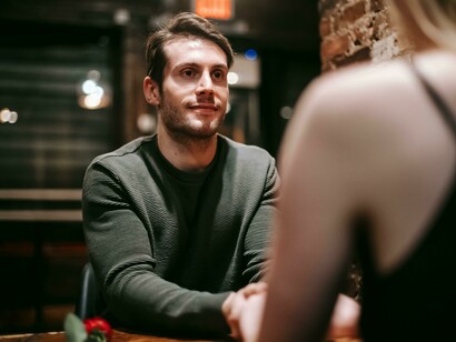 Es la cita más transparente que jamás he tenido