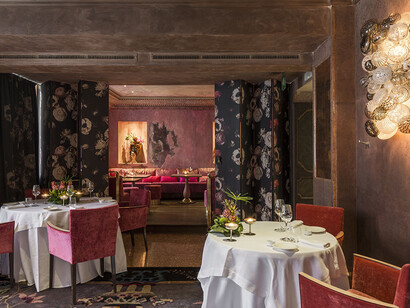 La Rose Room, allestita con la collaborazione della fashion designer Silvia Bisconti