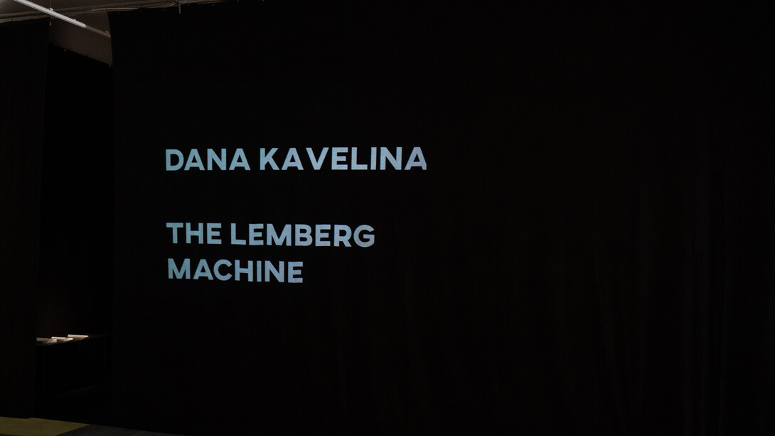Dana Kavelina, The Lemberg machine, exhibition view. Courtesy of Galeria Labirynt