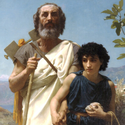 Homero segundo William-Adolphe Bouguereau