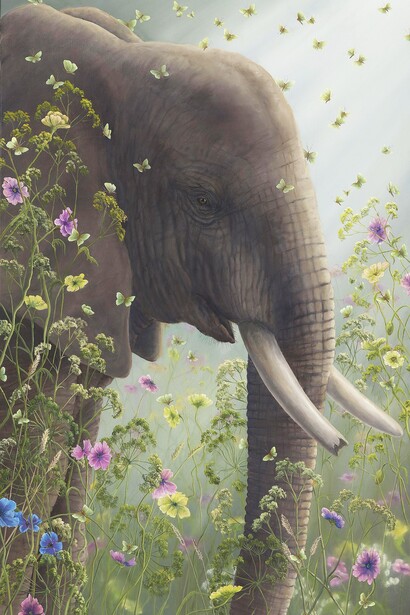 Robert Bissell, Presence I (elephant)