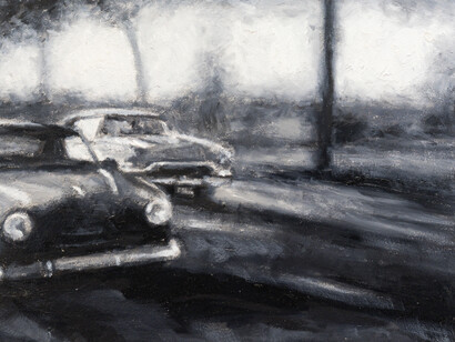John Abrams, Excerpt from: “The first four minutes” no. 40 (detail), 2026. Courtesy of Christopher Cutts Gallery