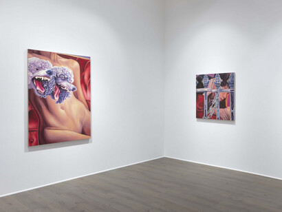 Ariane Hughes, Don’t Cry Because It Happened, Smile Because It’s Over, 2023, installation view. Courtesy of the artist and Steve Turner, LA