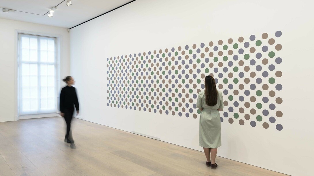 Bridget Riley. Courtesy of David Zwirner