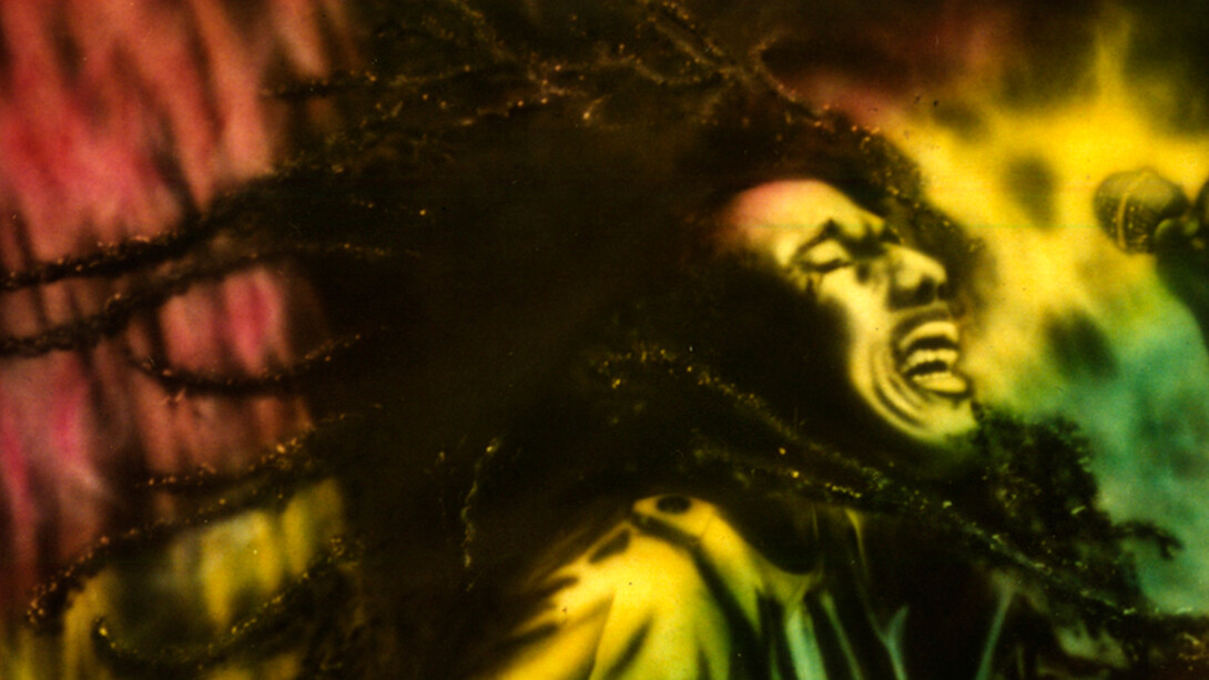 Ilustração de Bob Marley. Robert Nesta Marley, nascido em 6 de fevereiro de 1945, em Nine Mile, na Jamaica