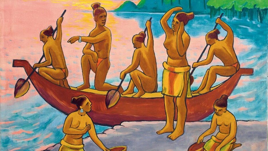 Max Pechstein, Evening farewell, 1950. Courtesy of Kunsthal