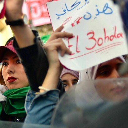 Protestas en Argelia