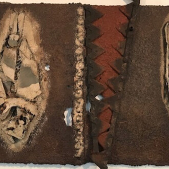 Reliefs. Courtesy of Raffaella De Chirico gallery