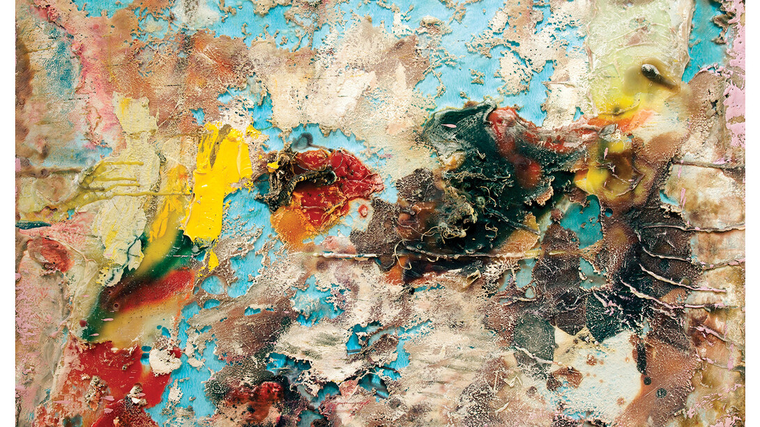 Terry Setch, Rock Pool I, 2013, Mixed Media, 61 x 79 cm, © Terry Setch, courtesy of Flowers Gallery
