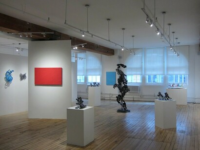 Examining Movement & Gestures, Exhibition view. Courtesy of Carter Burden Gallery