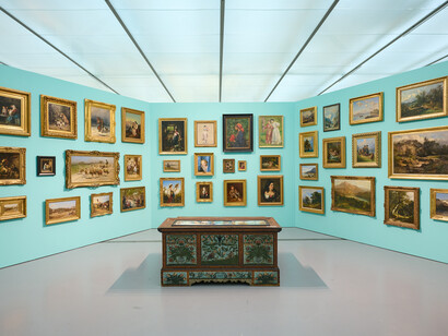 Verschiedene künstler, Cool. Sammlung Erwin Hauser, ausstellungsansicht. Mit freundlicher genehmigung des Lentos Kunstmuseum