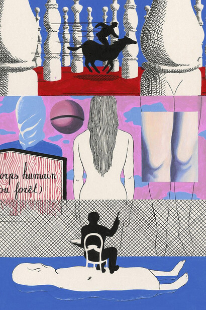 Eric Lambé, La saison des vendanges, 2016. Cortesía del Centre Pompidou