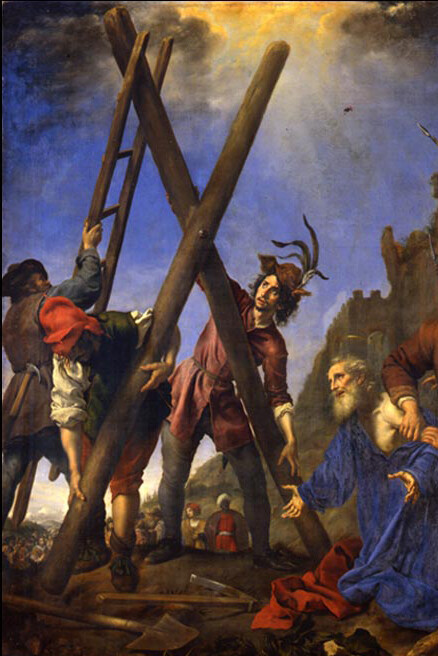 Carlo Dolci, Il martirio di Sant'Andrea, 1646, particolare, Firenze, Galleria Palatina