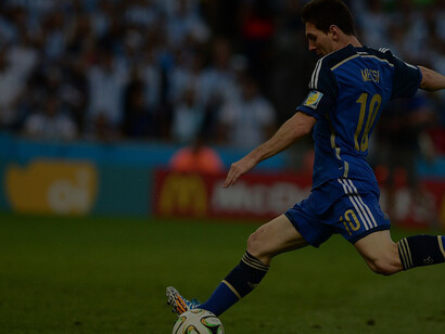 Germany and Argentina faced off in the World Cup final, with Messi leading the charge for Argentina