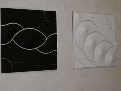 Andrea Bassani, mostra Dinamica spaziale presso Galleria Miralli, Palazzo Chigi