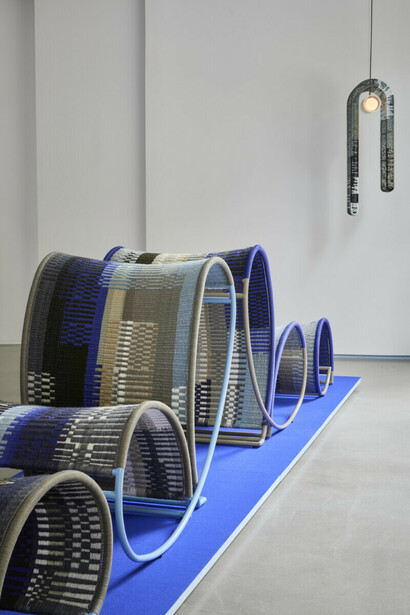 Betil Daḡdelen, Off by an inch, exhibition view. Courtesy of Cristina Grajales Gallery