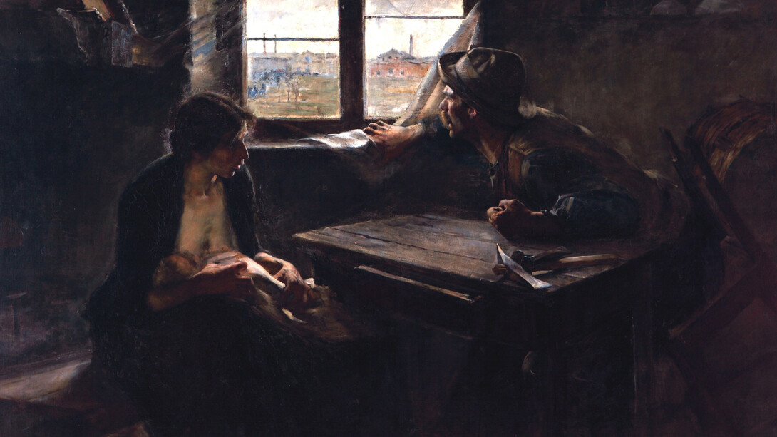 Ernesto de la Cárcova, Sin pan y sin trabajo, 1892-1893