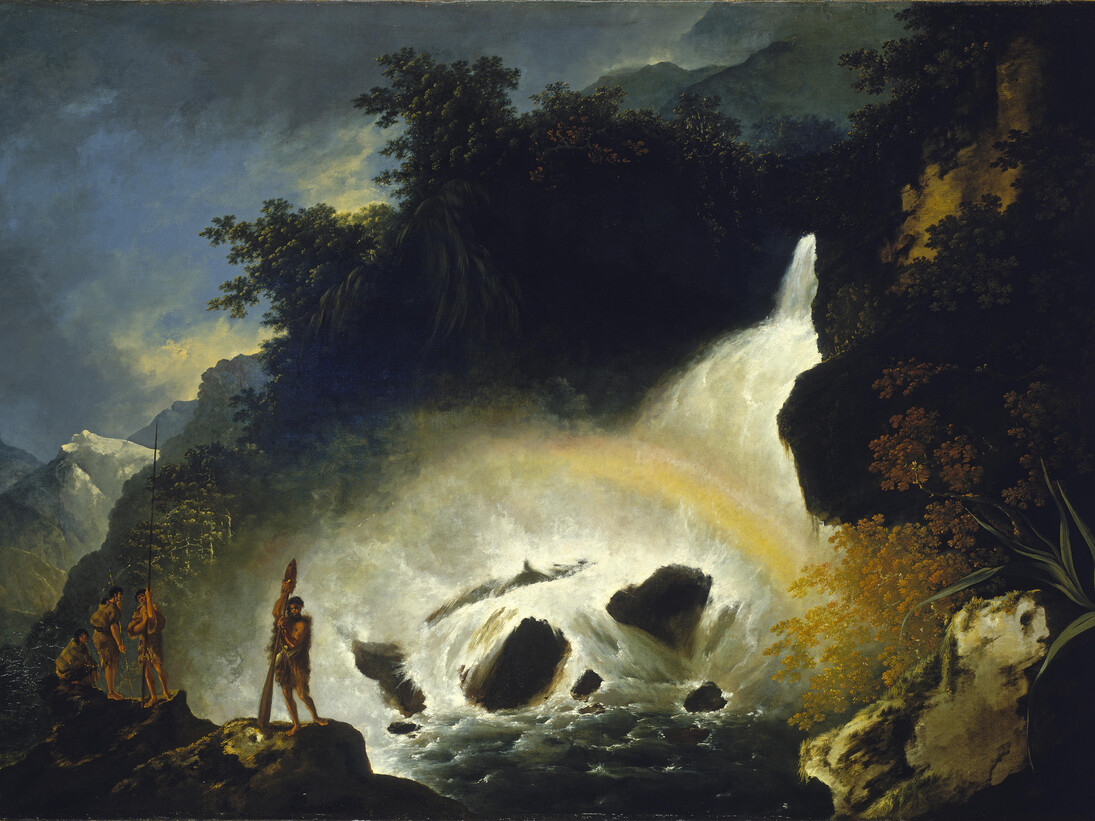 [Cascade Cove] Dusky Bay, 1775, Hodges, © National Maritime Museum, London