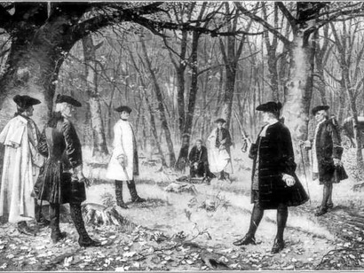 Alexander Hamilton and Aaron Burr