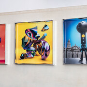 Antoh Mansueto, Happy accidents, vista della mostra. Cortesia di Palazzo Caracciolo