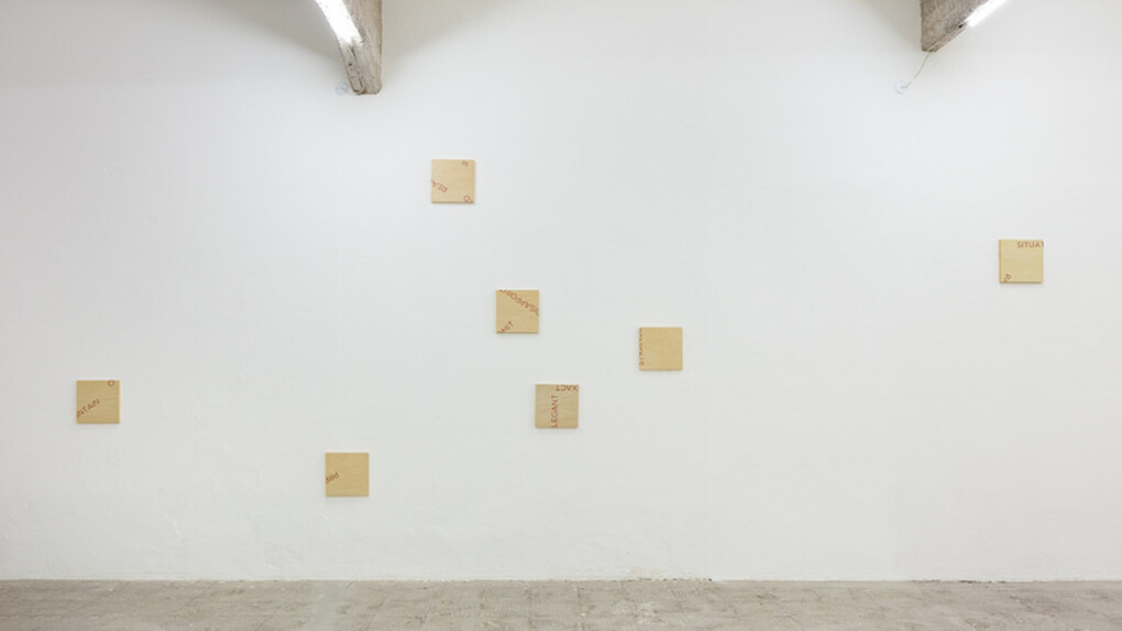 Robert Barry. Courtesy of Galeria Jaqueline Martins