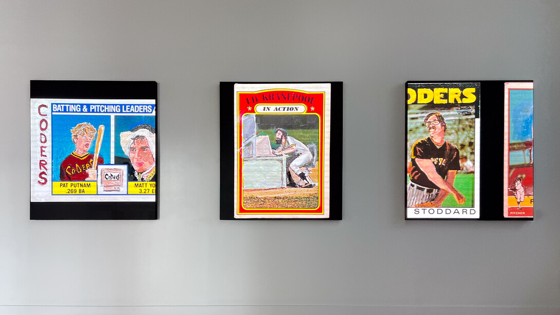 thr33som3s, Dialogu3, 2023, installation view. Courtesy of the artist and Vellum LA