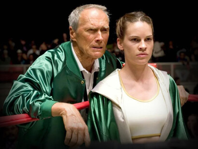 Clint Eastwood y Hilary Swank protagonizan la película ganadora del Oscar, 'Million Dollar Baby' (2004)