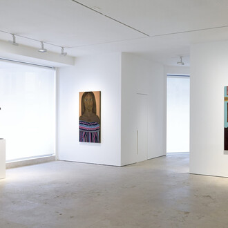 Various artists, Echoes of her, exhibition view. Courtesy of Maruani Mercier Gallery