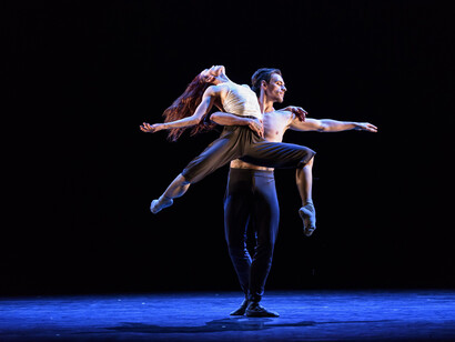 Natalia Osipova and Sergei Polunin in Silent Echo by Maliphant  © BC20160628 Silent Echo