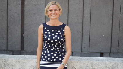 Katarina Budimaier im MuseumsQuartier Wien, Foto Victor Ciulian