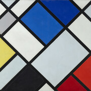 Theo van Doesburg Counter, Composition of dissonants XVI (detail). Courtesy of Kunstmuseum Den Haag