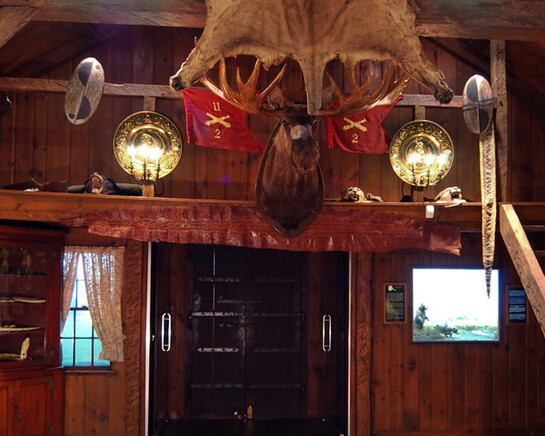The Colby Trophy Room. Courtesy of Museum of Science