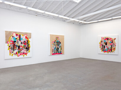 Jackie Milad: Birth, exhibition view. Courtesy of Luis De Jesus Los Angeles