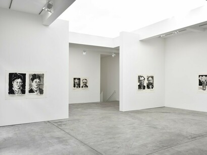 William Kentridge, Exhibition view. Courtesy of Marian Goodman