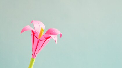 Flor de origami