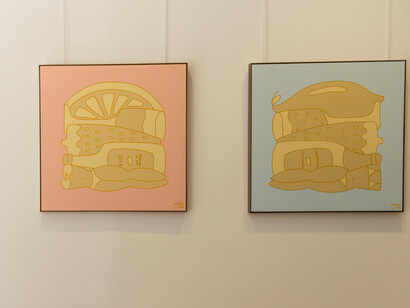Various artists, The joy of being, exhibition view. Courtesy of Space Gallery