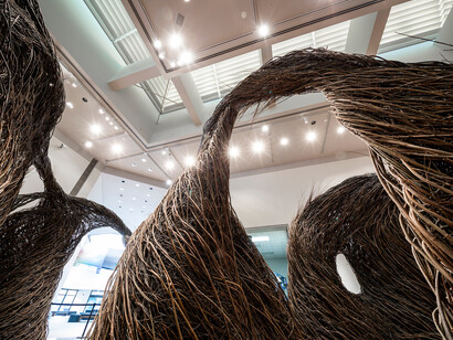 Patrick Dougherty. Courtesy of BYU Museum of Art