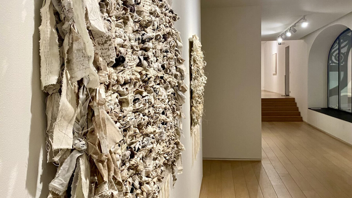 Geneviève Levivier, Un arbre à soi, vue de l'exposition. Avec l'aimable autorisation de la Galerie La Patinoire Royale Bach