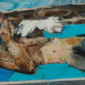 Adrian Ghenie, Auferstehung 1, 2024. Courtesy of Albertina Museum