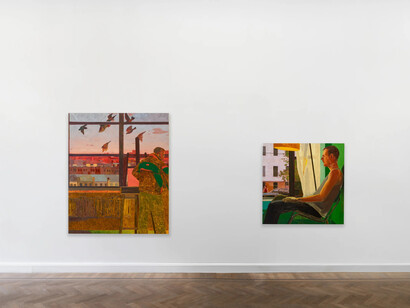 Anthony Cudahy, exhibition view. Courtesy of GRIMM