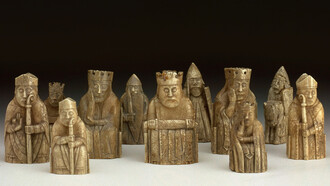 El famoso ajedrez medieval de la isla de Lewis, Escocia