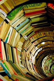 Túnel de livros